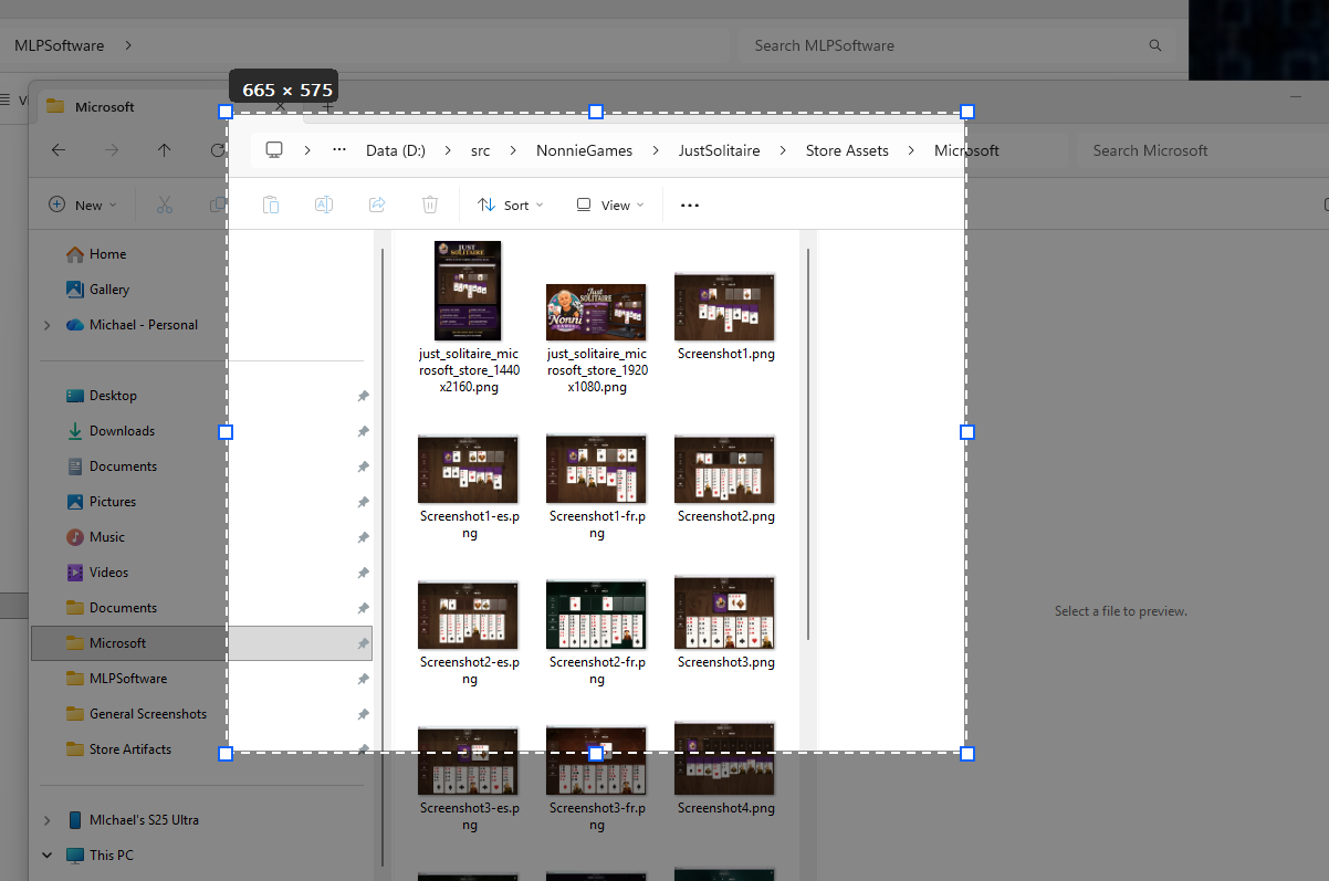 WindowThis Select an Area — drag a rectangle on the desktop to define a shareable region